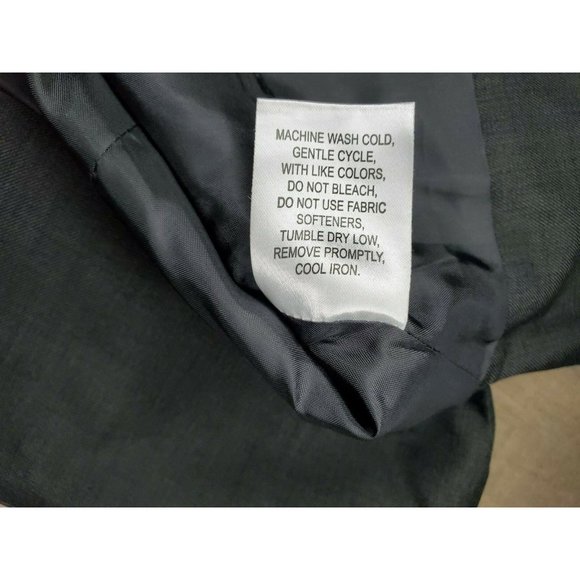 Cintas XS Women Hidden Button Polyester Black Suit Vest With 2 Pockets - Picture 10 of 12